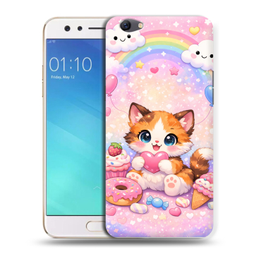 Силиконовый чехол на OPPO F3 с принтом для девочек Силиконовый чехол на OPPO F3 с принтом для девочек