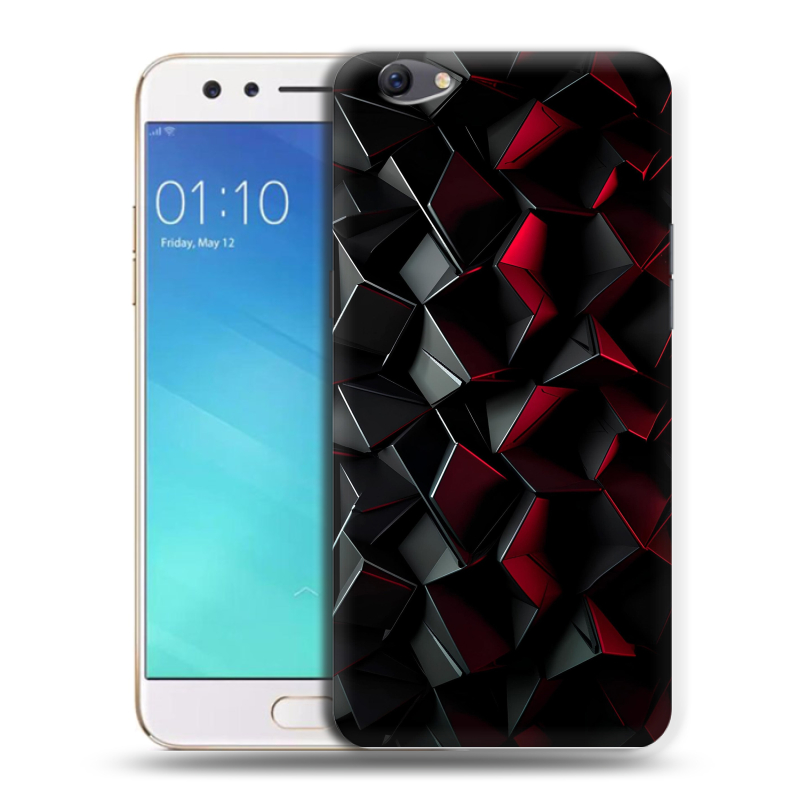 Пластиковый чехол на OPPO F3 с принтом Абстракция Пластиковый чехол на OPPO F3 с принтом Абстракция