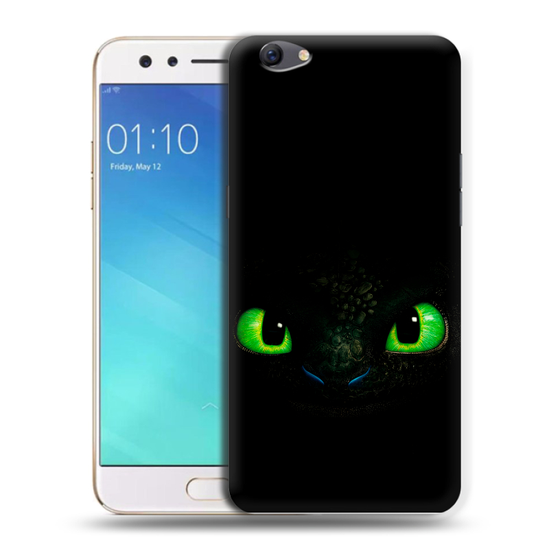 Пластиковый чехол на OPPO F3 с принтом Как приручить дракона Пластиковый чехол на OPPO F3 с принтом Как приручить дракона