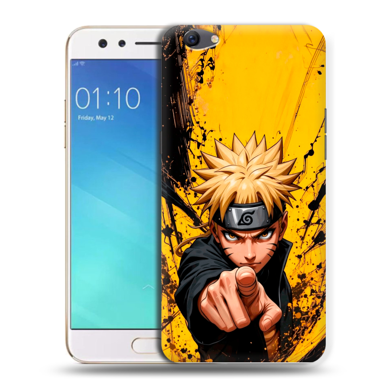 Пластиковый чехол на OPPO F3 с принтом Naruto Наруто Пластиковый чехол на OPPO F3 с принтом Naruto Наруто