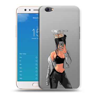 Силиконовый чехол на OPPO F3 Plus с принтом Женские принты Силиконовый чехол на OPPO F3 Plus с принтом Женские принты
