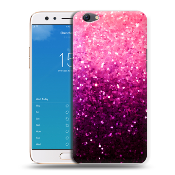 Силиконовый чехол на OPPO F3 Plus с принтом Блестки Силиконовый чехол на OPPO F3 Plus с принтом Блестки