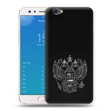 Силиконовый чехол на OPPO F3 Plus с принтом Герб России Силиконовый чехол на OPPO F3 Plus с принтом Герб России