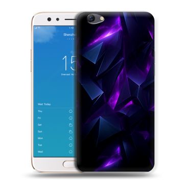 Силиконовый чехол на OPPO F3 Plus с принтом Абстракиция Силиконовый чехол на OPPO F3 Plus с принтом Абстракиция