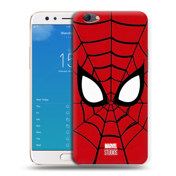 Силиконовый чехол на OPPO F3 Plus с принтом человек паук spiderman Силиконовый чехол на OPPO F3 Plus с принтом человек паук spiderman