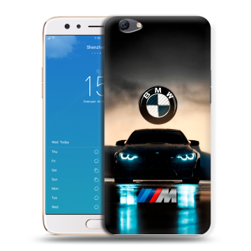 Силиконовый чехол на OPPO F3 Plus с принтом БМВ BMW Силиконовый чехол на OPPO F3 Plus с принтом БМВ BMW