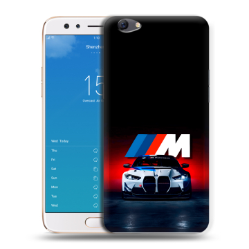 Силиконовый чехол на OPPO F3 Plus с принтом БМВ BMW Силиконовый чехол на OPPO F3 Plus с принтом БМВ BMW
