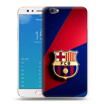 Силиконовый чехол на OPPO F3 Plus с принтом Барселона Barcelona