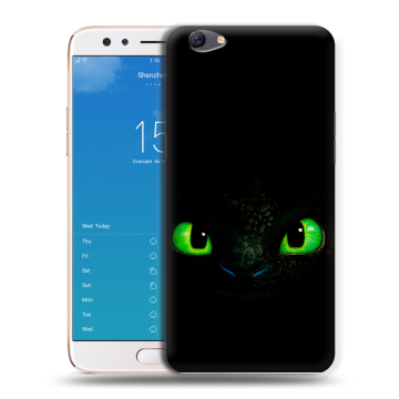 Силиконовый чехол на OPPO F3 Plus с принтом Как приручить дракона