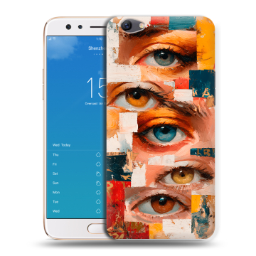 Силиконовый чехол на OPPO F3 Plus с принтом Модный принт Силиконовый чехол на OPPO F3 Plus с принтом Модный принт