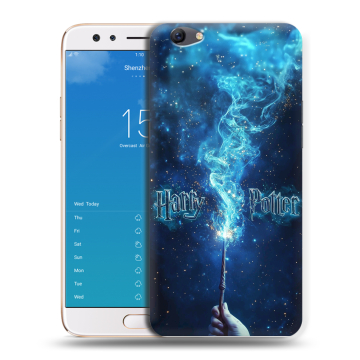 Силиконовый чехол на OPPO F3 Plus с принтом Harry Potter Гарри Поттер
