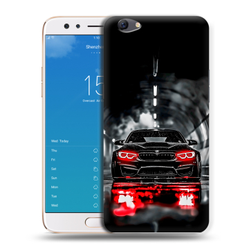 Силиконовый чехол на OPPO F3 Plus с принтом BMW БМВ Силиконовый чехол на OPPO F3 Plus с принтом BMW БМВ