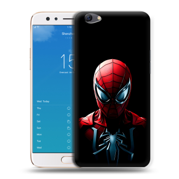 Силиконовый чехол на OPPO F3 Plus с принтом Spiderman Человек паук Силиконовый чехол на OPPO F3 Plus с принтом Spiderman Человек паук