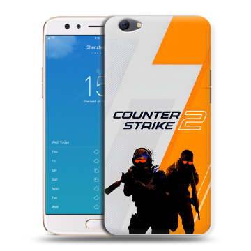 Силиконовый чехол на OPPO F3 Plus с принтом Counter Strike