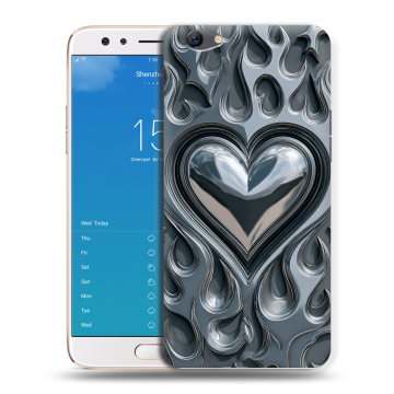 Силиконовый чехол на OPPO F3 Plus с принтом Y2K