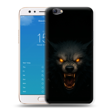 Силиконовый чехол на OPPO F3 Plus с принтом Волк Силиконовый чехол на OPPO F3 Plus с принтом Волк