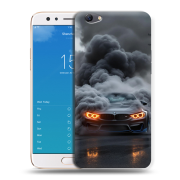 Силиконовый чехол на OPPO F3 Plus с принтом BMW БМВ Силиконовый чехол на OPPO F3 Plus с принтом BMW БМВ