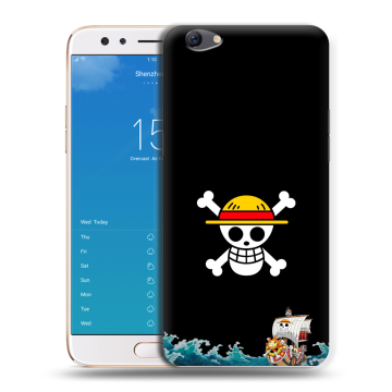 Силиконовый чехол на OPPO F3 Plus с принтом One Piece Ван Пис