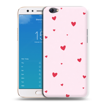 Силиконовый чехол на OPPO F3 Plus с принтом для девочек