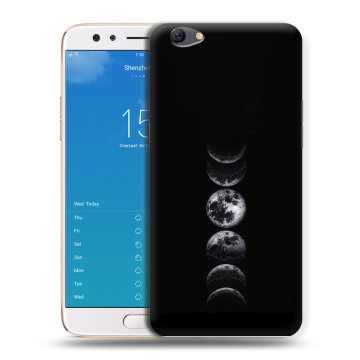 Силиконовый чехол на OPPO F3 Plus с принтом женский