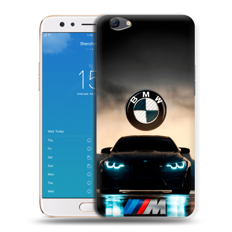 Силиконовый чехол на OPPO F3 Plus с принтом БМВ BMW Силиконовый чехол на OPPO F3 Plus с принтом БМВ BMW