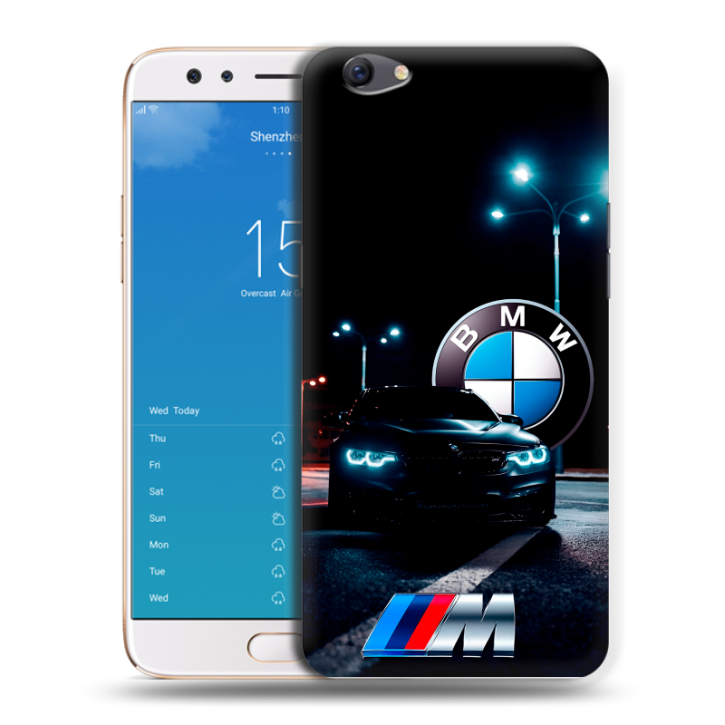 Силиконовый чехол на OPPO F3 Plus с принтом БМВ BMW Силиконовый чехол на OPPO F3 Plus с принтом БМВ BMW