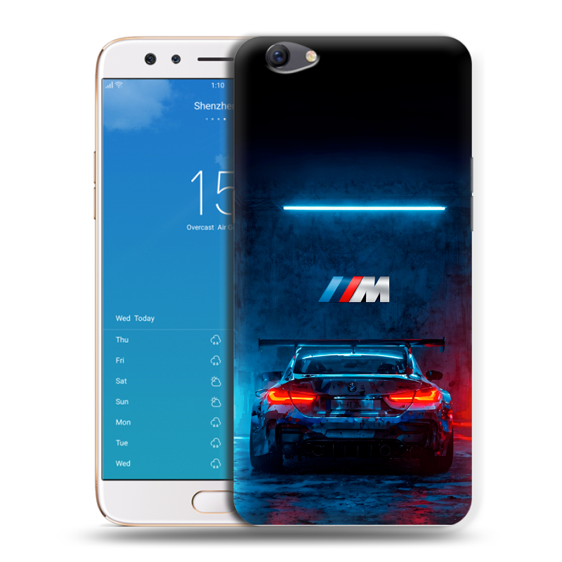 Силиконовый чехол на OPPO F3 Plus с принтом BMW БМВ Силиконовый чехол на OPPO F3 Plus с принтом BMW БМВ