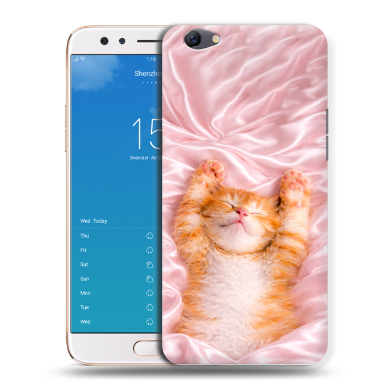 Пластиковый чехол на OPPO F3 Plus с принтом женский Пластиковый чехол на OPPO F3 Plus с принтом женский
