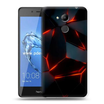 Пластиковый чехол на Huawei Honor 6C Pro с принтом Яркие абстракции Пластиковый чехол на Huawei Honor 6C Pro с принтом Яркие абстракции