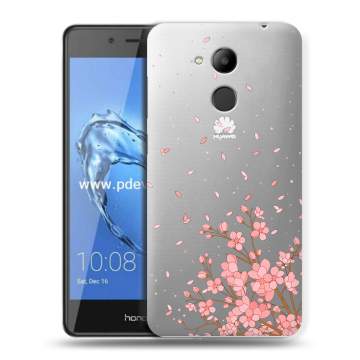 Пластиковый чехол на Huawei Honor 6C Pro с принтом Ветка сакуры Пластиковый чехол на Huawei Honor 6C Pro с принтом Ветка сакуры