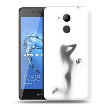Пластиковый чехол на Huawei Honor 6C Pro с принтом Силуэт