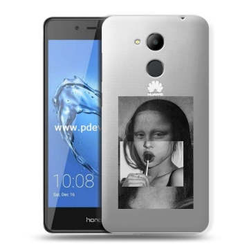 Пластиковый чехол на Huawei Honor 6C Pro с принтом Мона Лиза Пластиковый чехол на Huawei Honor 6C Pro с принтом Мона Лиза
