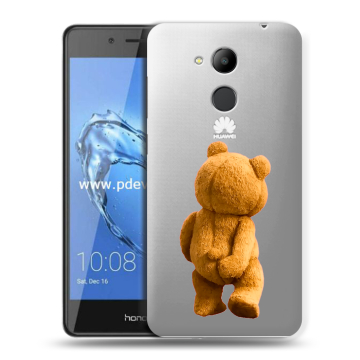 Пластиковый чехол на Huawei Honor 6C Pro с принтом Медведь Пластиковый чехол на Huawei Honor 6C Pro с принтом Медведь