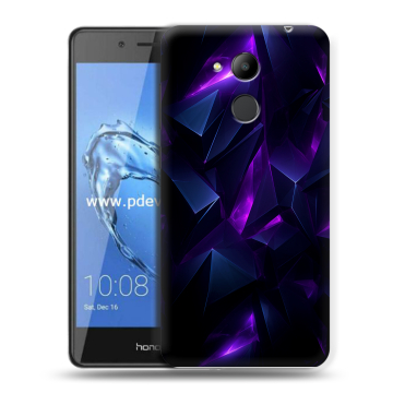 Пластиковый чехол на Huawei Honor 6C Pro с принтом Абстракиция