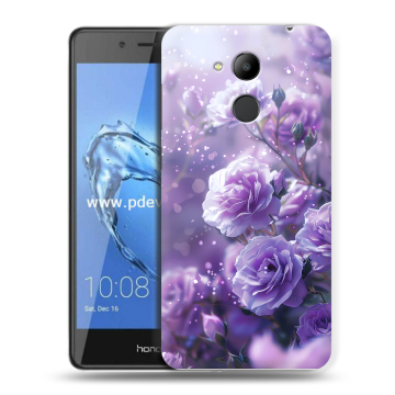 Пластиковый чехол на Huawei Honor 6C Pro с принтом Розы цветы Пластиковый чехол на Huawei Honor 6C Pro с принтом Розы цветы