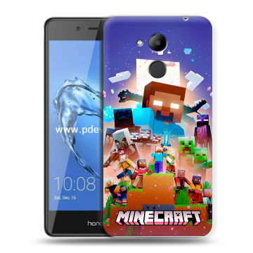 Пластиковый чехол на Huawei Honor 6C Pro с принтом Майнкрафт Minecraft Пластиковый чехол на Huawei Honor 6C Pro с принтом Майнкрафт Minecraft