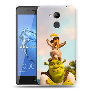 Пластиковый чехол на Huawei Honor 6C Pro с принтом Шрек Shrek
