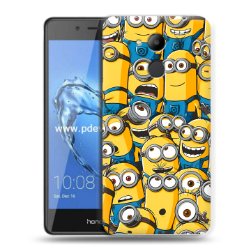 Пластиковый чехол на Huawei Honor 6C Pro с принтом Миньоны Пластиковый чехол на Huawei Honor 6C Pro с принтом Миньоны
