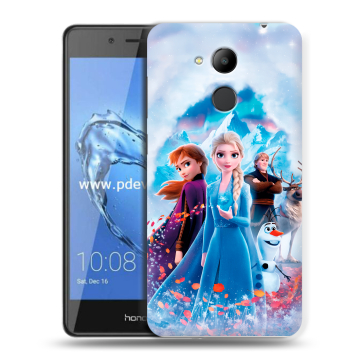 Пластиковый чехол на Huawei Honor 6C Pro с принтом Холодное сердце Frozen Пластиковый чехол на Huawei Honor 6C Pro с принтом Холодное сердце Frozen