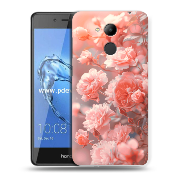 Пластиковый чехол на Huawei Honor 6C Pro с принтом Розы цветы Пластиковый чехол на Huawei Honor 6C Pro с принтом Розы цветы