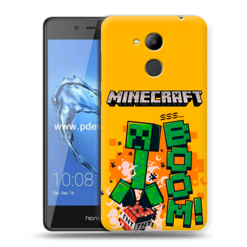 Пластиковый чехол на Huawei Honor 6C Pro с принтом Майнкрафт Minecraft Пластиковый чехол на Huawei Honor 6C Pro с принтом Майнкрафт Minecraft