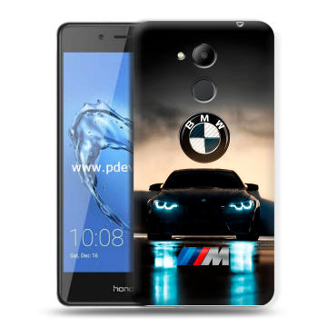 Пластиковый чехол на Huawei Honor 6C Pro с принтом БМВ BMW Пластиковый чехол на Huawei Honor 6C Pro с принтом БМВ BMW