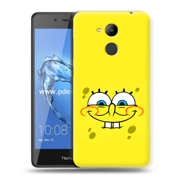 Пластиковый чехол на Huawei Honor 6C Pro с принтом спанчбоб спанч боб