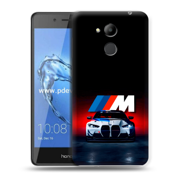 Пластиковый чехол на Huawei Honor 6C Pro с принтом БМВ BMW Пластиковый чехол на Huawei Honor 6C Pro с принтом БМВ BMW