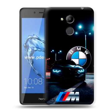 Пластиковый чехол на Huawei Honor 6C Pro с принтом БМВ BMW Пластиковый чехол на Huawei Honor 6C Pro с принтом БМВ BMW