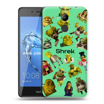 Пластиковый чехол на Huawei Honor 6C Pro с принтом Шрек Shrek