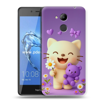Пластиковый чехол на Huawei Honor 6C Pro с принтом для девочек Пластиковый чехол на Huawei Honor 6C Pro с принтом для девочек