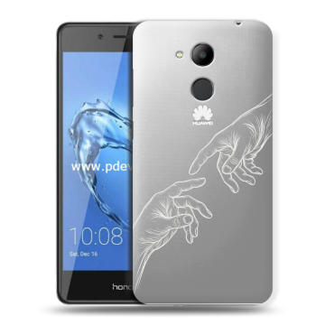 Пластиковый чехол на Huawei Honor 6C Pro с принтом Сотворение мира
