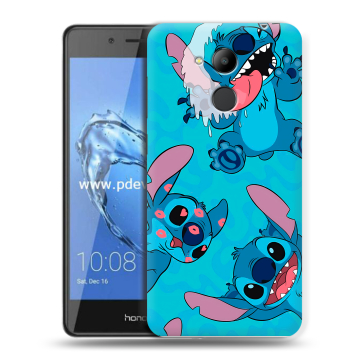 Пластиковый чехол на Huawei Honor 6C Pro с принтом Лило и Стич