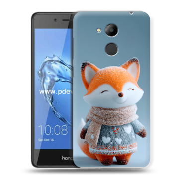 Пластиковый чехол на Huawei Honor 6C Pro с принтом Лиса